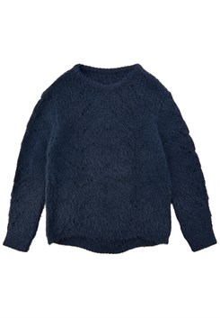 The New Diva knit pullover - Mood indigo